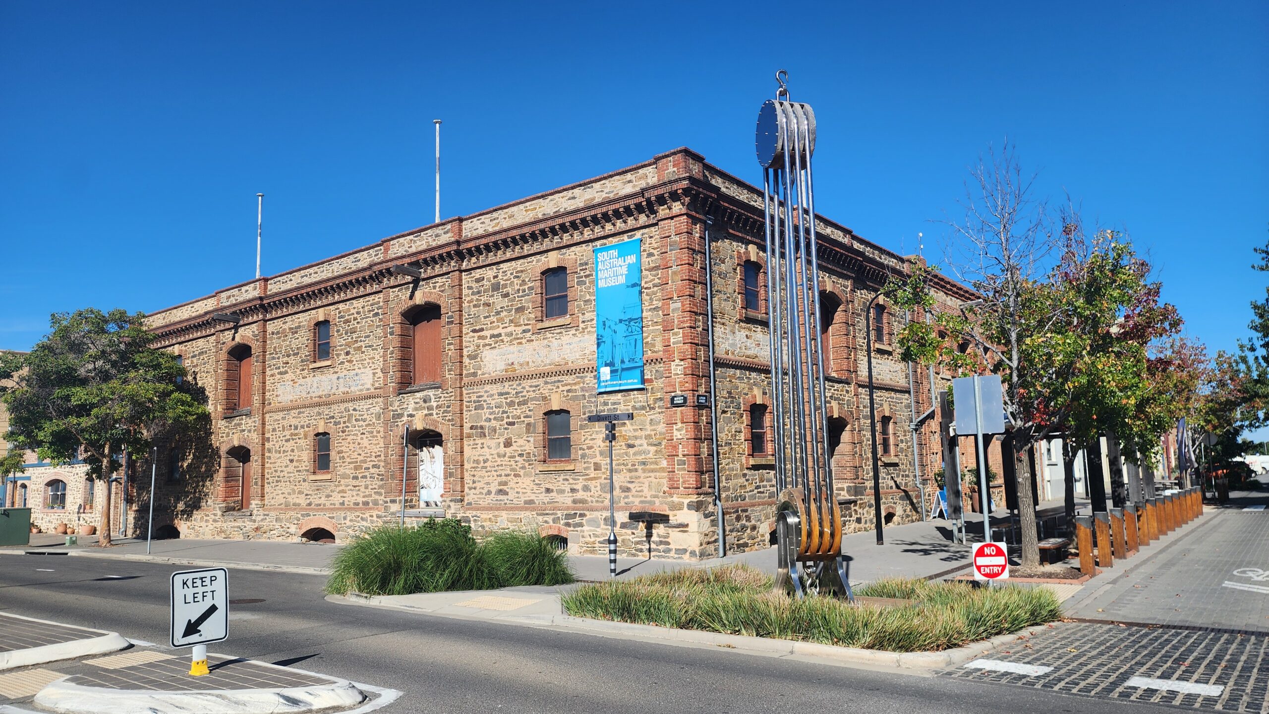 South Australian Maritime Museum building in Port Adelaide
