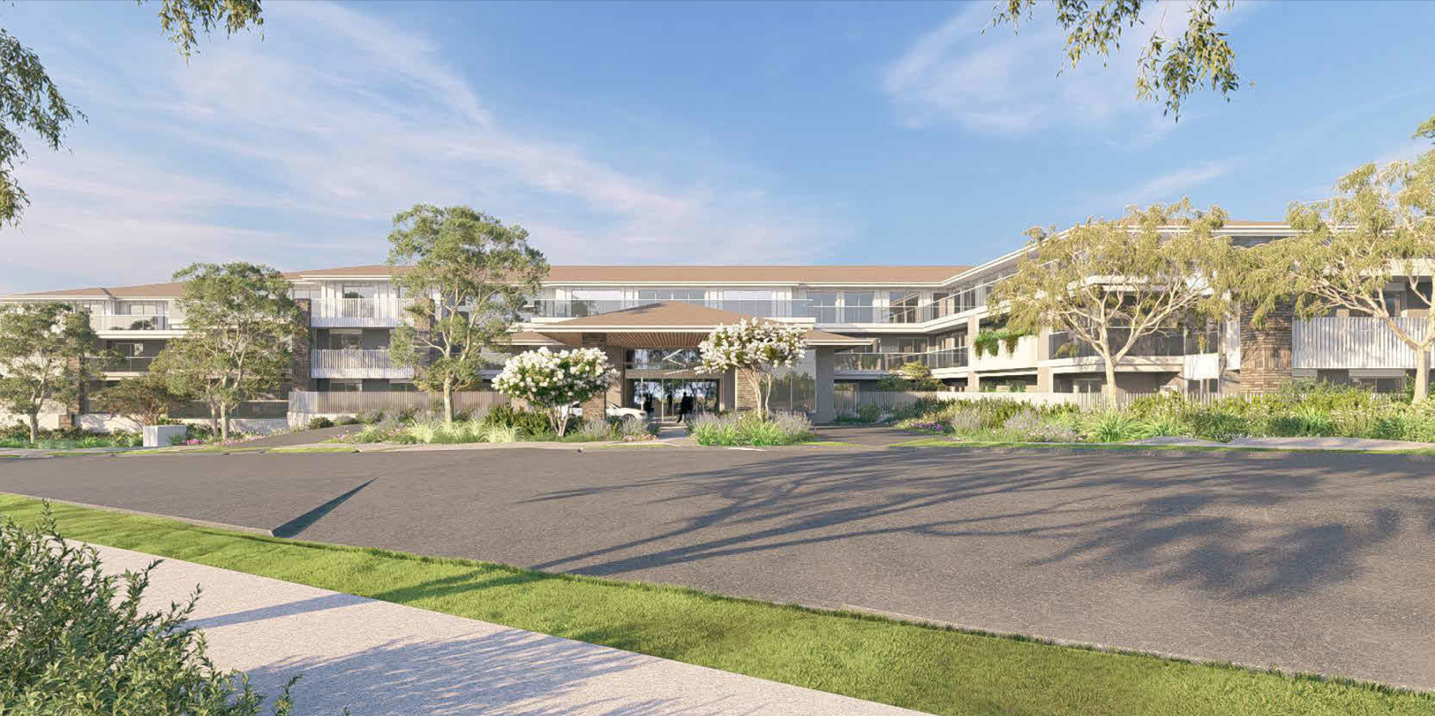 Artist’s impression of the proposed Arcare Wynn Vale residential aged-care facility