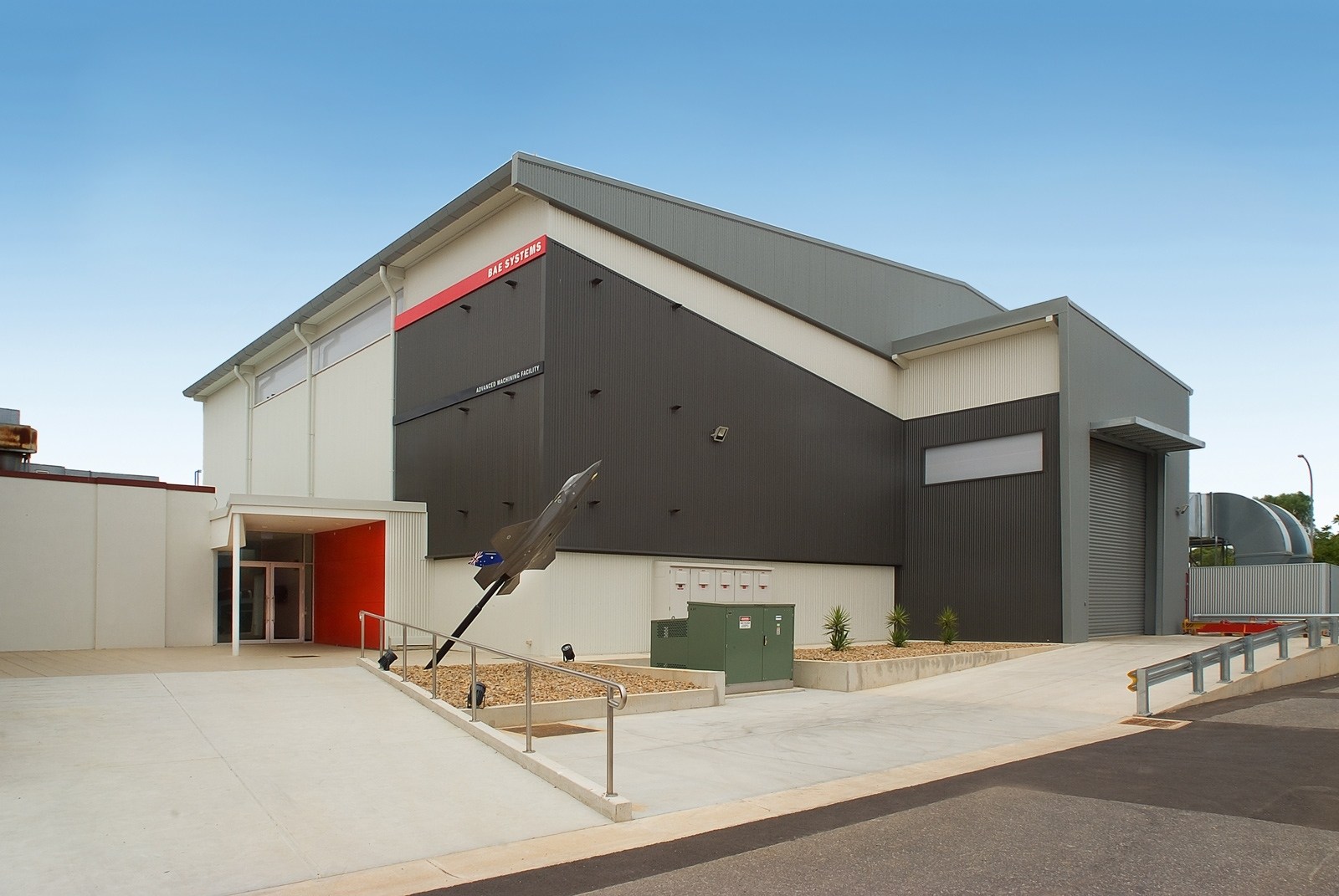 An existing BAE Systems facility at Edinburgh Parks; TF’s commission was an access audit of the site.