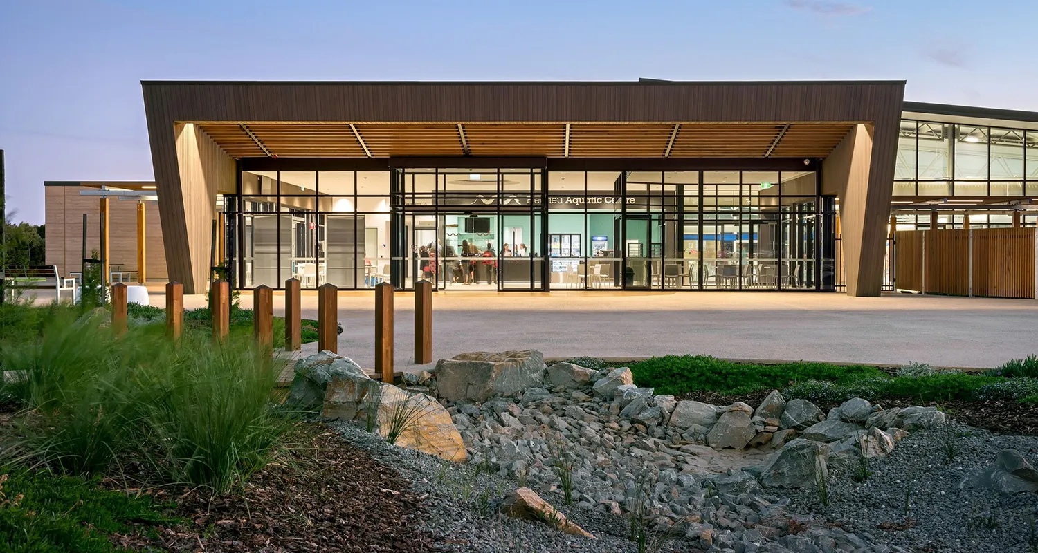 Fleurieu Aquatic Centre entrance