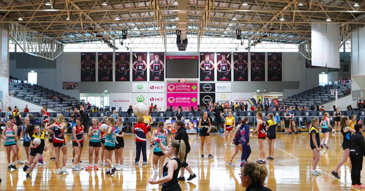 The existing Netball SA Stadium at Mile End.