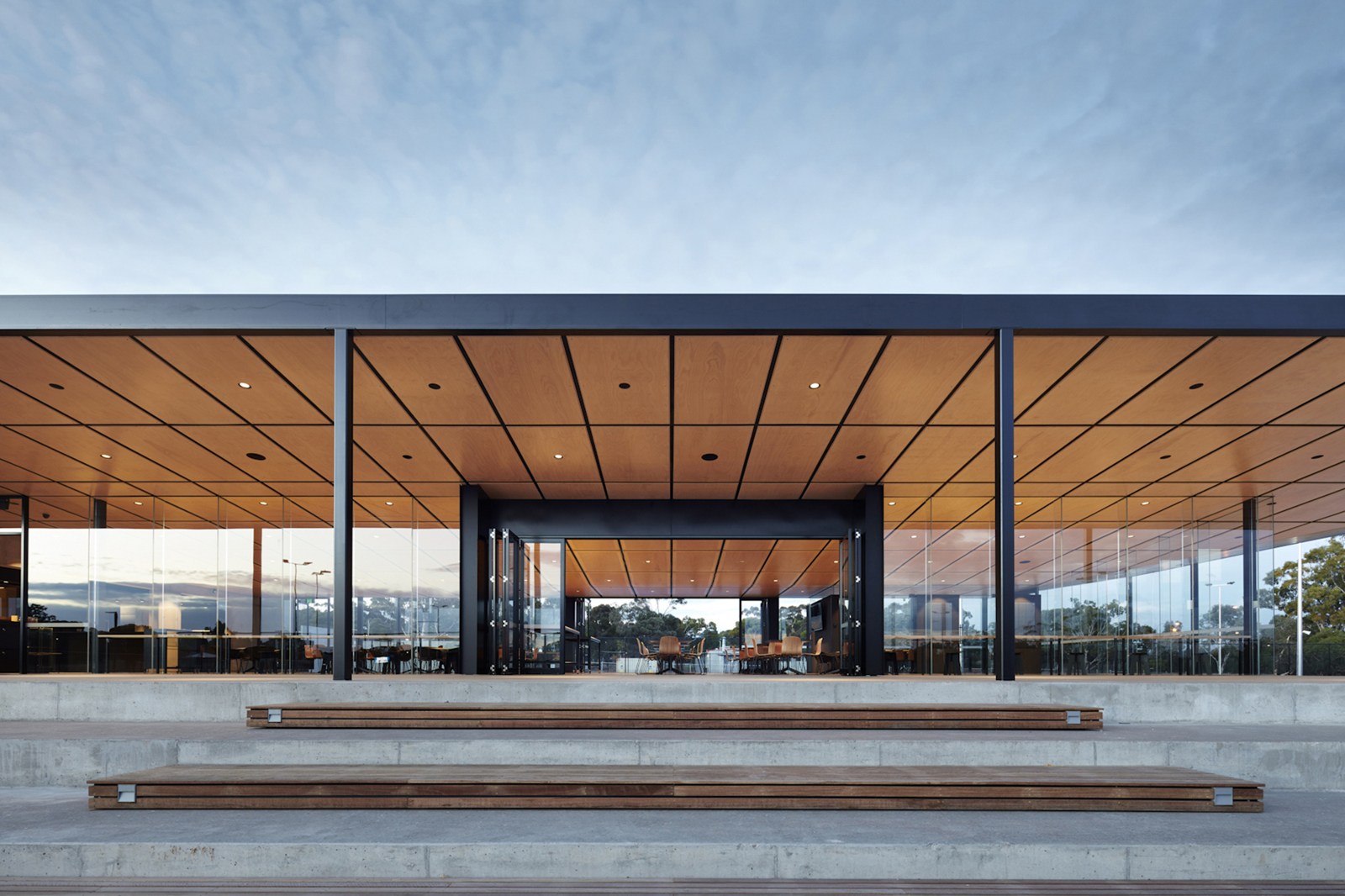 Playford City Tennis Centre, one of the clubroom projects within TF’s sports precinct work.