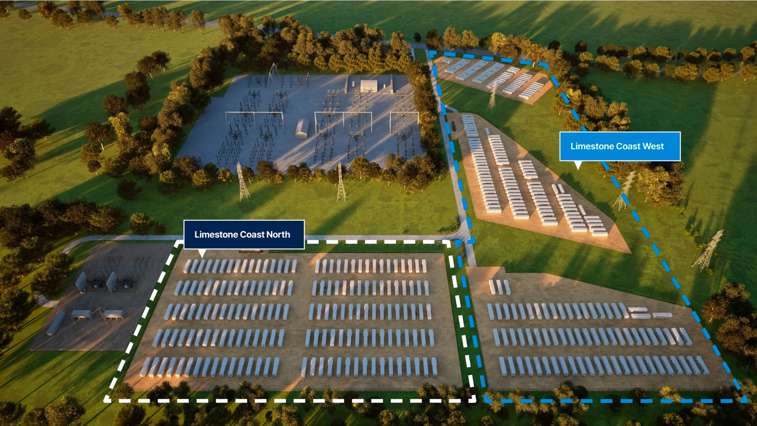 Overview of Pacific Green’s Limestone Coast energy parks