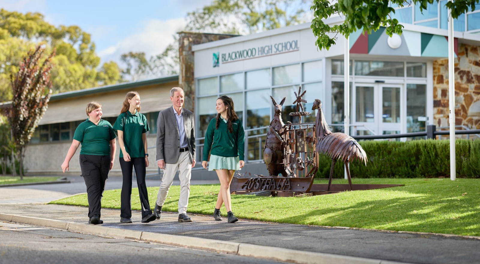 Blackwood High School campus, one of the schools in TF’s STEM Works programme.